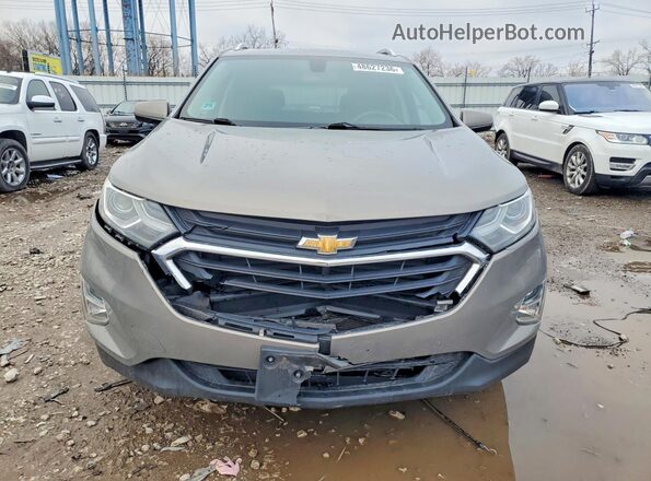 3GNAXJEV7JS543678 2018 CHEVROLET EQUINOX Серебряный Вид спереди