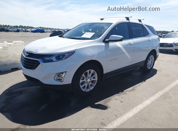 3GNAXJEV7JS573618 2018 CHEVROLET EQUINOX Белый Передняя левая четверть