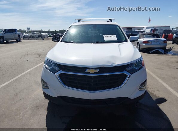 3GNAXJEV7JS573618 2018 CHEVROLET EQUINOX Белый Вид щитка приборов