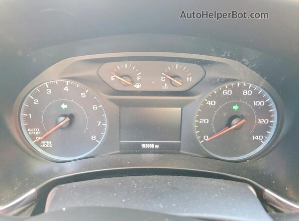 3GNAXJEV8JS561154 2018 CHEVROLET EQUINOX Серебряный Вид щитка приборов