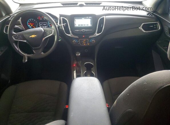 3GNAXJEV9JS644401 2018 CHEVROLET EQUINOX Серебряный Вид панели приборов