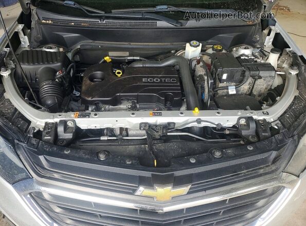 3GNAXJEV9JS644401 2018 CHEVROLET EQUINOX Серебряный Вид подкапотного пространства