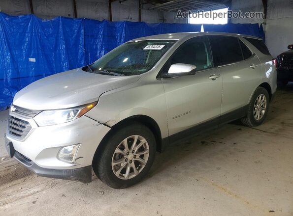 3GNAXJEV9JS644401 2018 CHEVROLET EQUINOX Серебряный Передняя левая четверть