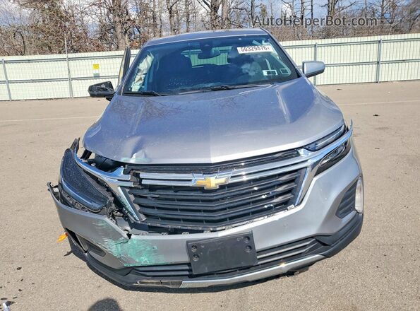 3GNAXKEG1PL273437 2023 CHEVROLET EQUINOX Серебряный Вид спереди