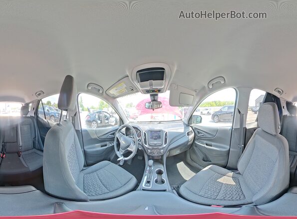 3GNAXKEG1PS134589 2023 CHEVROLET EQUINOX Red Widok wnętrza 360 stopni