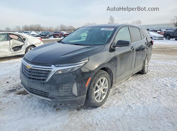 3GNAXKEG2RL209216 2024 CHEVROLET EQUINOX Black Առջևի ձախ երեք քառորդ տեսարան