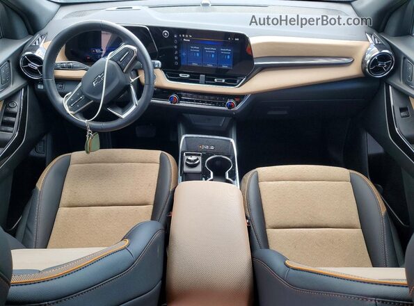 3GNAXKEG2TL341092 2026 CHEVROLET EQUINOX Зеленый Вид панели приборов