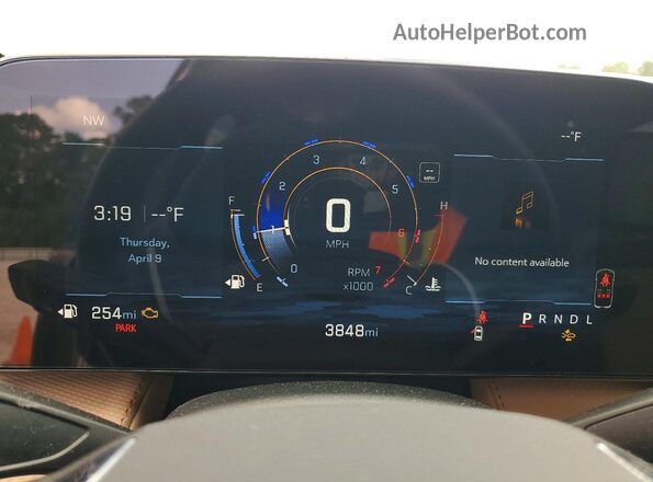 3GNAXKEG2TL341092 2026 CHEVROLET EQUINOX Зеленый Вид щитка приборов