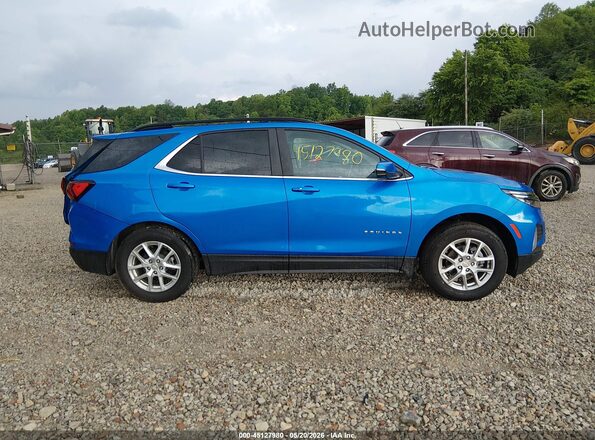 3GNAXKEG7RS148273 2024 CHEVROLET EQUINOX Синий Панорамный вид салона 360°