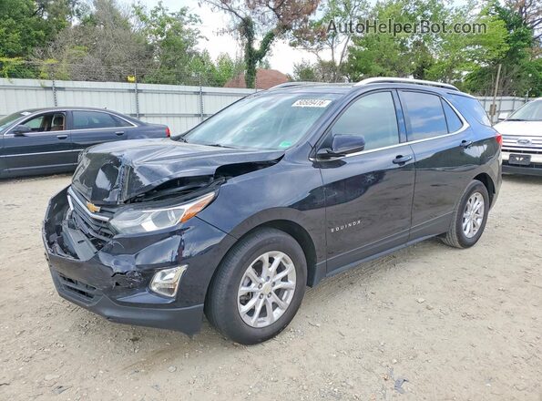 3GNAXKEV2LS616058 2020 CHEVROLET EQUINOX Синий Передняя левая четверть