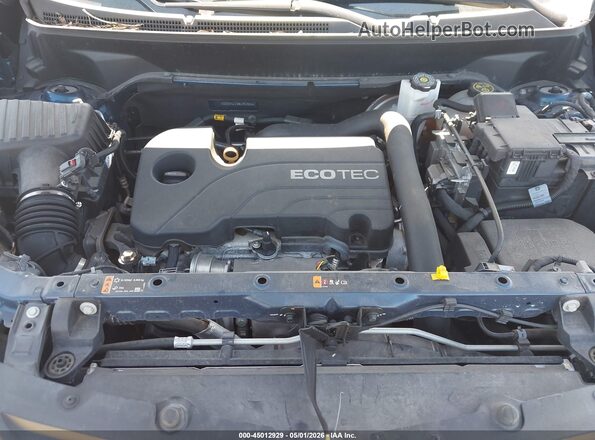 3GNAXKEV2ML342954 2021 CHEVROLET EQUINOX Синий Вид сзади