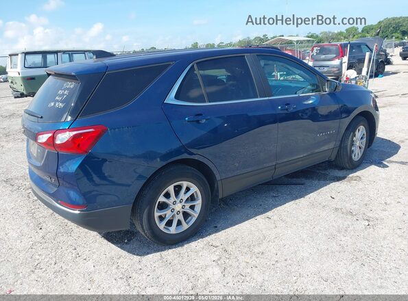 3GNAXKEV2ML342954 2021 CHEVROLET EQUINOX Синий Задняя правая четверть