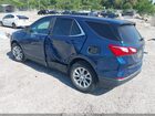 2021 Chevrolet Equinox Fwd Lt Синий vin: 3GNAXKEV2ML342954