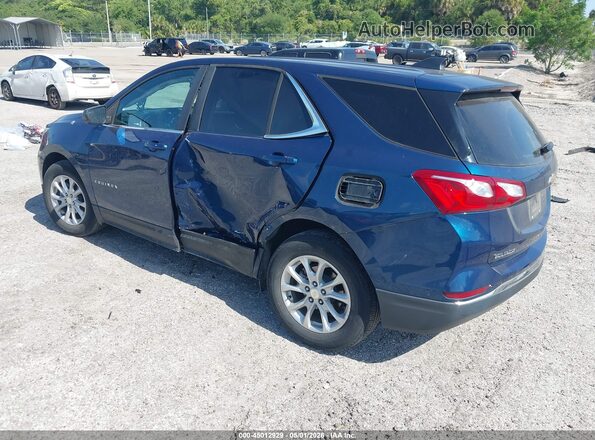 3GNAXKEV2ML342954 2021 CHEVROLET EQUINOX Синий Задняя левая четверть