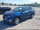 2021 Chevrolet Equinox Fwd Lt Синий vin: 3GNAXKEV2ML342954