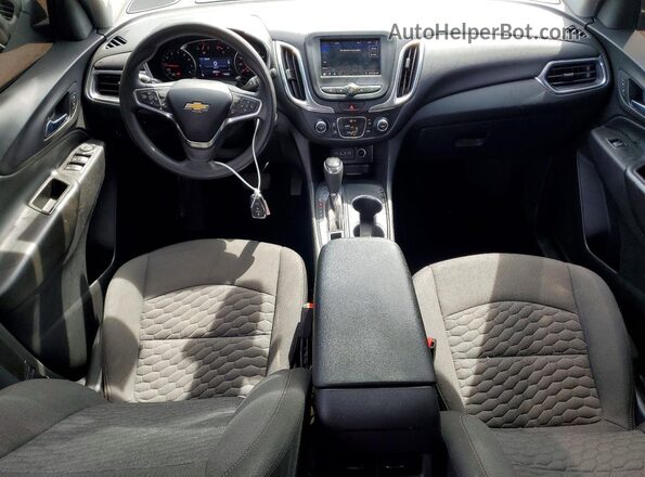 3GNAXKEV5ML377200 2021 CHEVROLET EQUINOX Black Widok deski rozdzielczej