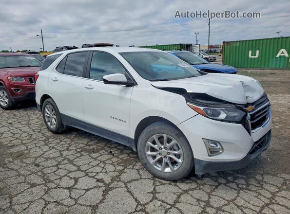 3GNAXKEV5MS167914 2021 CHEVROLET EQUINOX Белый Передняя правая четверть