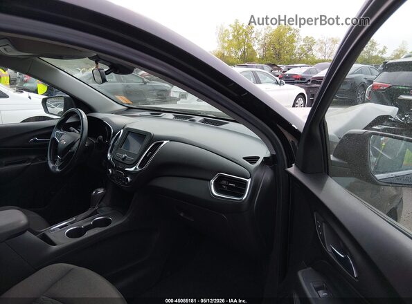 3GNAXKEV6LS528663 2020 CHEVROLET EQUINOX Black Widok wnętrza z przodu