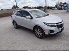 2022 Chevrolet Equinox Fwd Lt Silver vin: 3GNAXKEV6NL198116