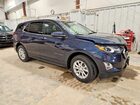 2019 Chevrolet Equinox Lt Синий vin: 3GNAXKEV7KS511188