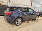 2019 Chevrolet Equinox Lt Синий vin: 3GNAXKEV7KS511188