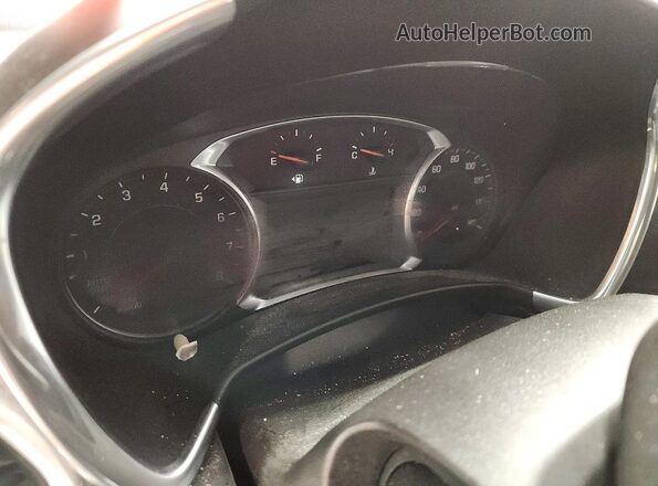 3GNAXKEV9LS695535 2020 CHEVROLET EQUINOX Silver Widok zestawu wskaźników
