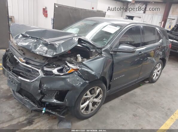 3GNAXKEX7JS580835 2018 CHEVROLET EQUINOX Серый Передняя левая четверть