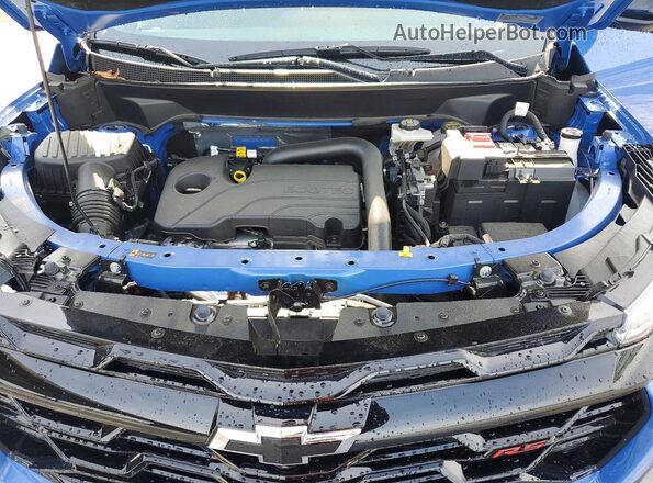 3GNAXLEG7SL142236 2025 CHEVROLET EQUINOX Blue Вид задньої частини салону
