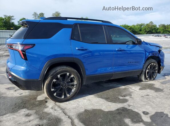 3GNAXLEG7SL142236 2025 CHEVROLET EQUINOX Blue Задня права чверть
