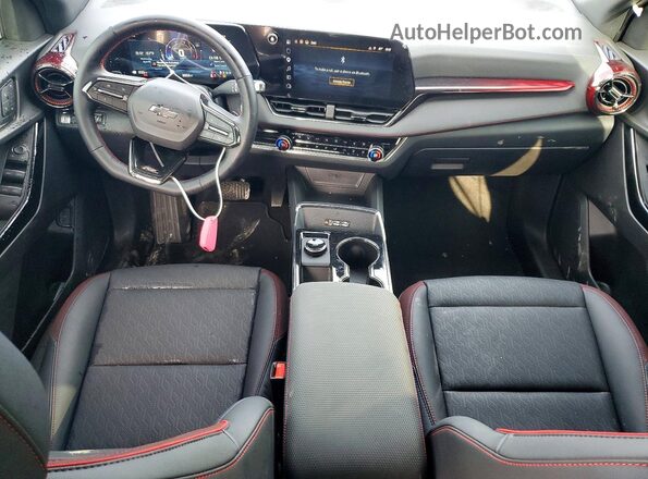 3GNAXLEG7SL142236 2025 CHEVROLET EQUINOX Blue Вид панелі приладів