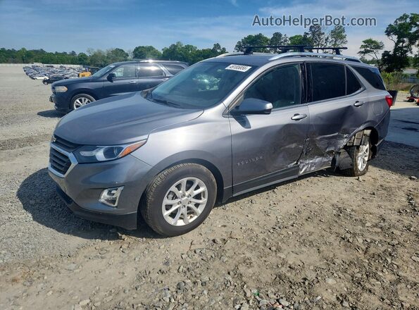 3GNAXLEU4JL309351 2018 CHEVROLET EQUINOX Gray Przód lewy