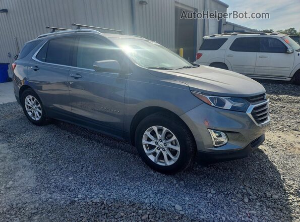 3GNAXLEU4JL309351 2018 CHEVROLET EQUINOX Gray Przód prawy