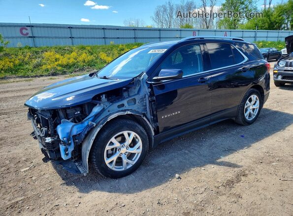 3GNAXLEX4LS523632 2020 CHEVROLET EQUINOX Blue Front left