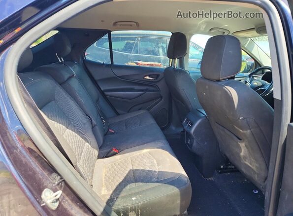 3GNAXLEX4LS523632 2020 CHEVROLET EQUINOX Blue Rear interior view