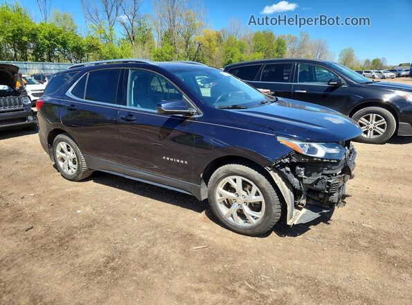 3GNAXLEX4LS523632 2020 CHEVROLET EQUINOX Blue Front right