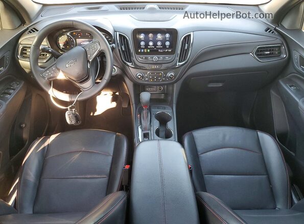 3GNAXMEG3PL122689 2023 CHEVROLET EQUINOX Черный Вид панели приборов