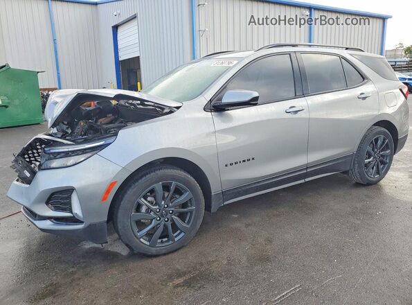 3GNAXMEG9PL147581 2023 CHEVROLET EQUINOX Серебряный Передняя левая четверть