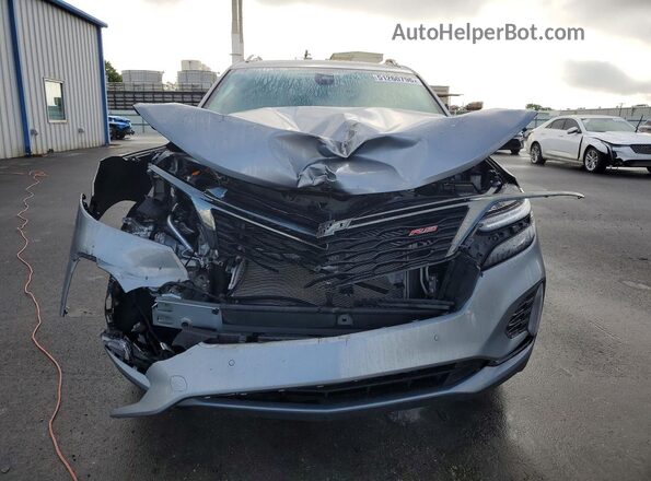 3GNAXMEG9PL147581 2023 CHEVROLET EQUINOX Серебряный Вид спереди