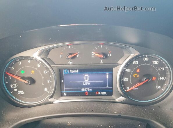 3GNAXMEG9PL147581 2023 CHEVROLET EQUINOX Серебряный Вид щитка приборов