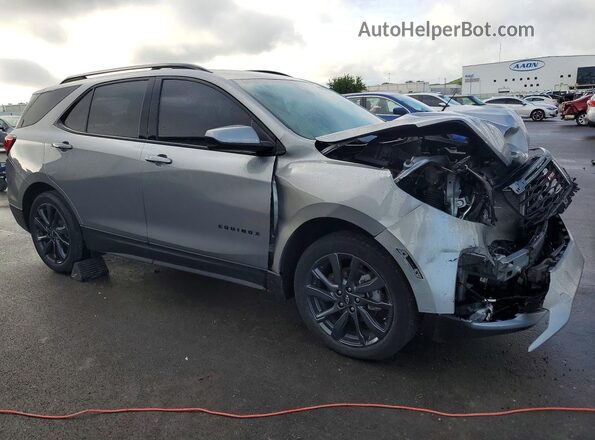 3GNAXMEG9PL147581 2023 CHEVROLET EQUINOX Серебряный Передняя правая четверть