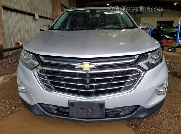 3GNAXMEV0JS529588 2018 CHEVROLET EQUINOX Silver Вид спереду