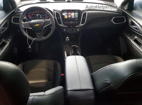 3GNAXMEV0JS529588 2018 CHEVROLET EQUINOX Silver Вид панелі приладів