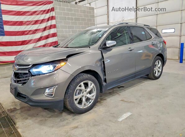 3GNAXMEV8JS500856 2018 CHEVROLET EQUINOX Серый Передняя левая четверть