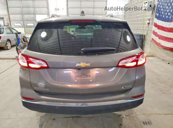 3GNAXMEV8JS500856 2018 CHEVROLET EQUINOX Серый Вид сзади