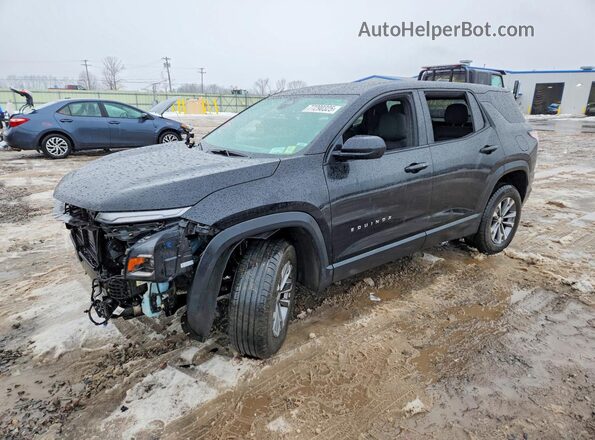 3GNAXPEG1SL237723 2025 CHEVROLET EQUINOX Черный Передняя левая четверть