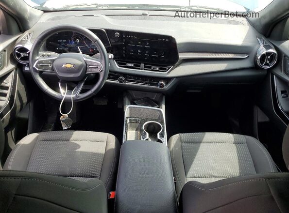 3GNAXPEG7SL247785 2025 CHEVROLET EQUINOX Синий Вид панели приборов
