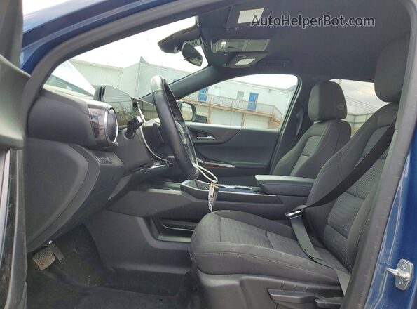 3GNAXPEG7SL247785 2025 CHEVROLET EQUINOX Синий Вид салона спереди