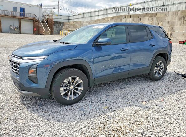 3GNAXPEG7SL247785 2025 CHEVROLET EQUINOX Синий Передняя левая четверть