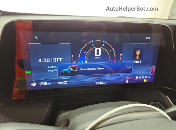 3GNAXPEG8TL481872 2026 CHEVROLET EQUINOX Red Widok zestawu wskaźników
