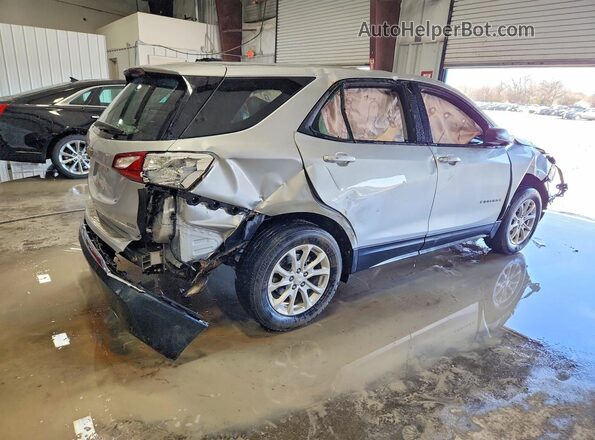 3GNAXREVXJS635799 2018 CHEVROLET EQUINOX Серебряный Задняя правая четверть
